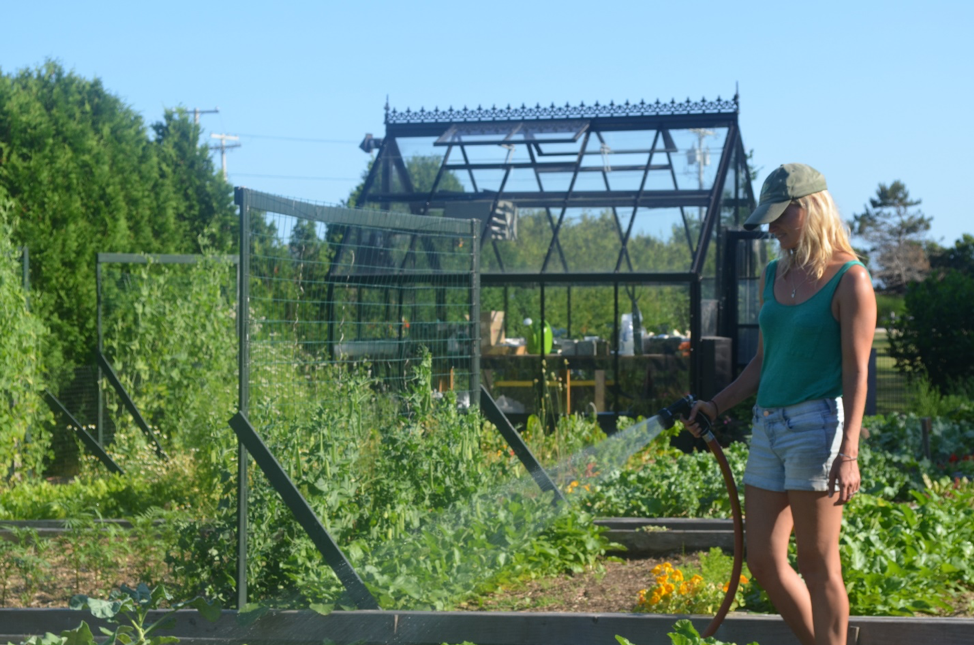 Greenhouse at Castle Hill with Horticulturist Leita Lord